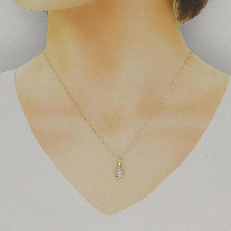 K10YG/K10WG Dây chuyền kim cương - Hàng hiệu Authentic 860009