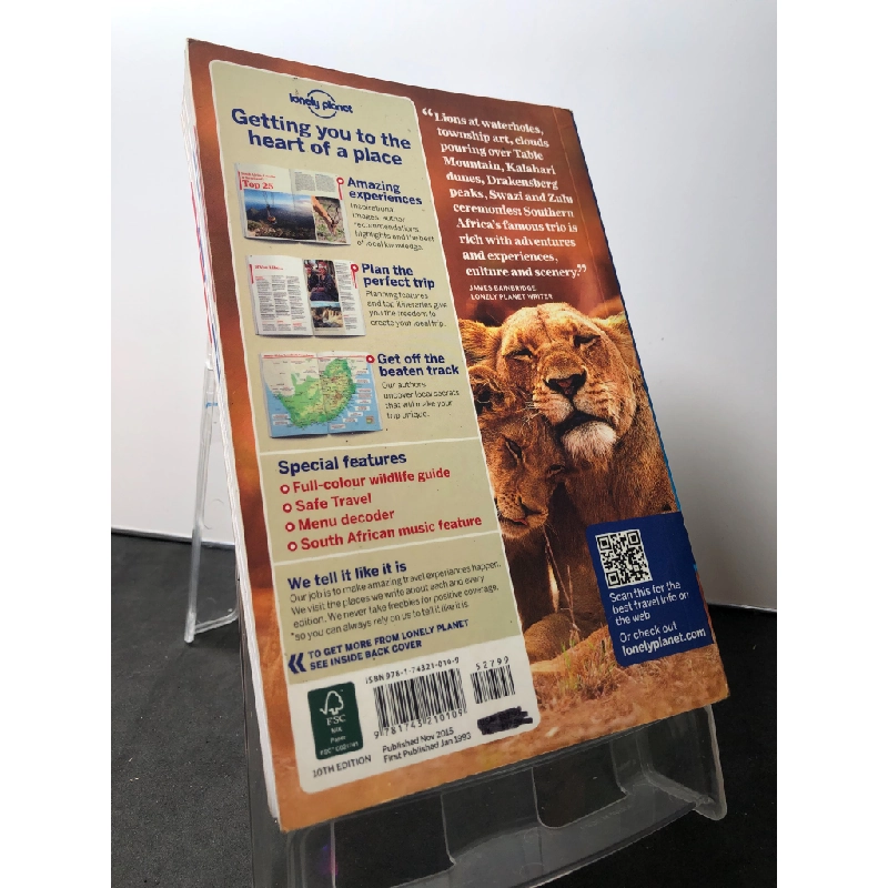 South Africa Lesotho and Swaziland mới 80% bẩn nhẹ Lonely planet HPB1309 NGOẠI VĂN 458403