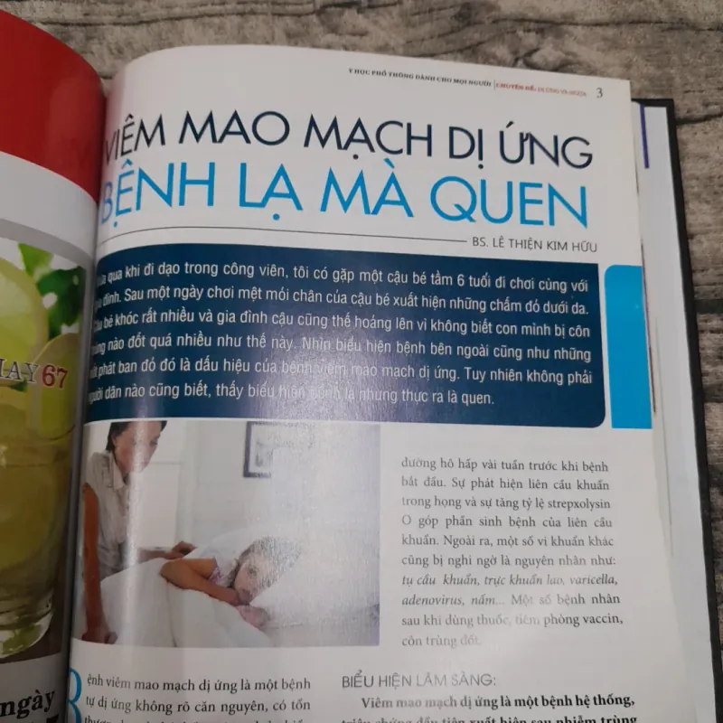 Y Học Phổ thông- Bộ 19 Chuyên đề GIẢI ĐỘC, KHOÁNG CHẤT, ĐAU NHỨC, DỊ ỨNG VÀ SỐNG THỌ 757306