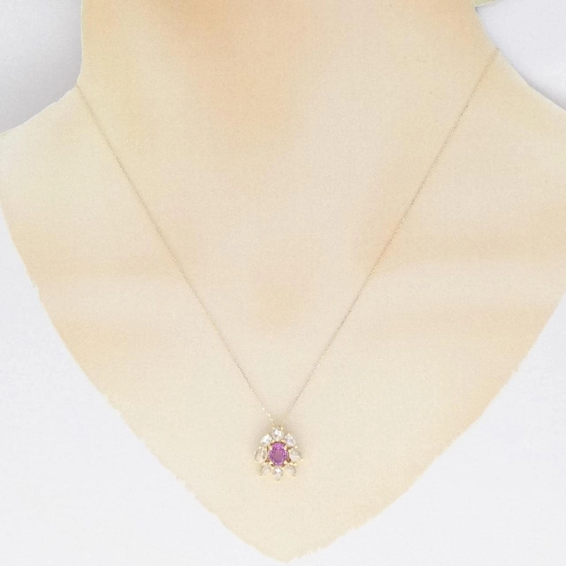 K18YG Sapphire Necklace - Hàng hiệu Authentic 863514