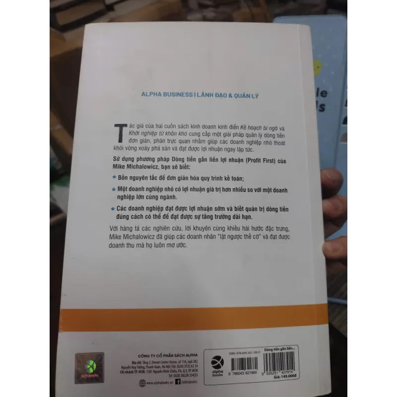 Sách: Dòng tiền gắn liền lợi nhuận - Profit First (B1) 728201
