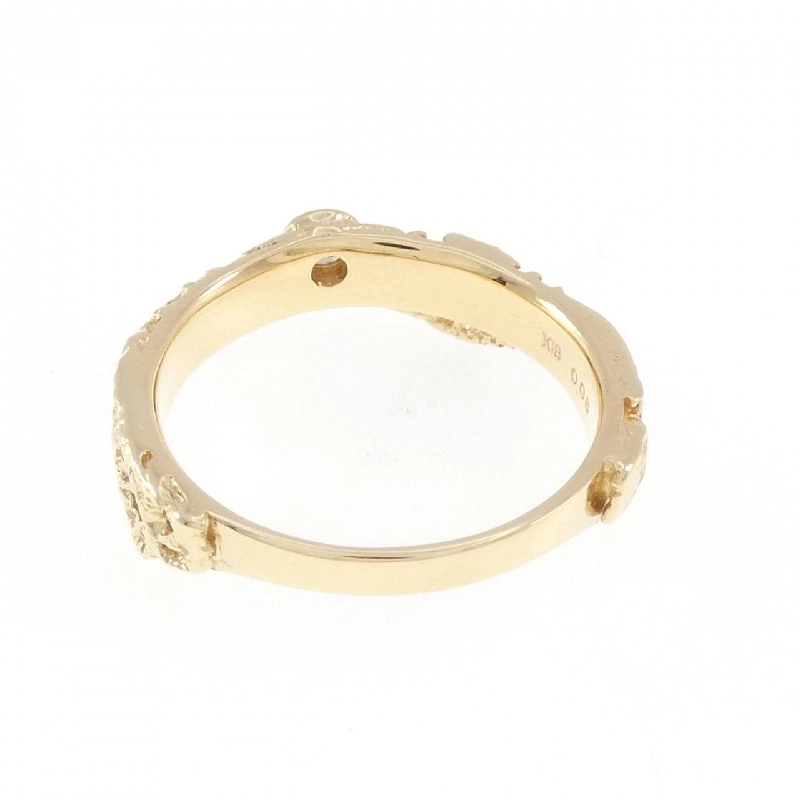 Nhẫn kim cương K18YG 0.08CT 673480