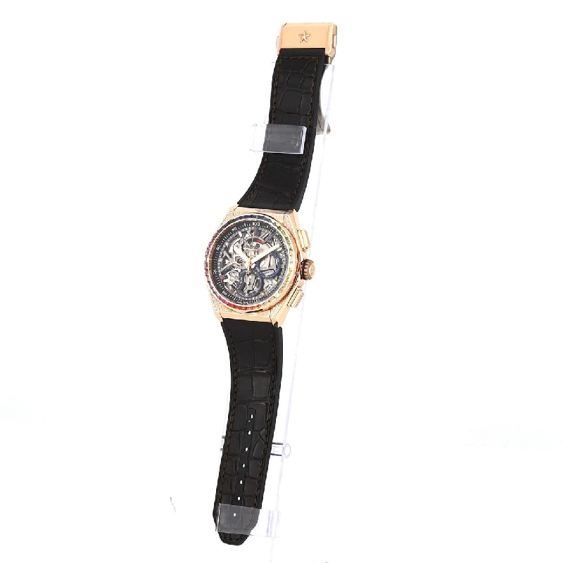 Zenith Defy El Primero 21 Rainbow RG/Baguette Sapphire 22.9003.9004/72.R585 PG･RG tự động - Hàng hiệu Chính hãng 882036