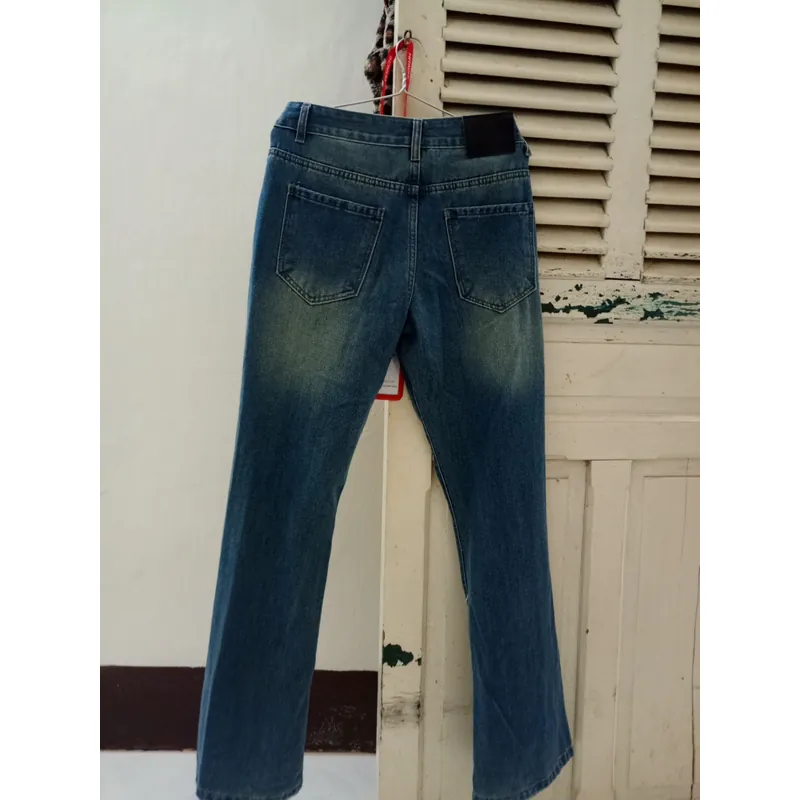 Quần jean wash loe  719360