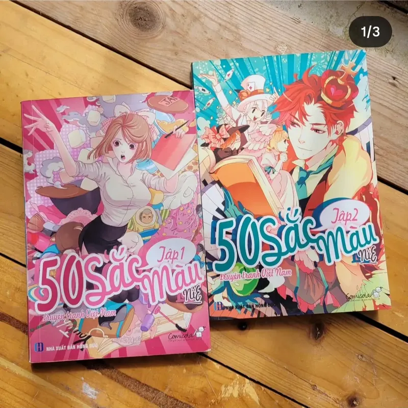 50 sắc màu (tập 1+2) - Nie 563565
