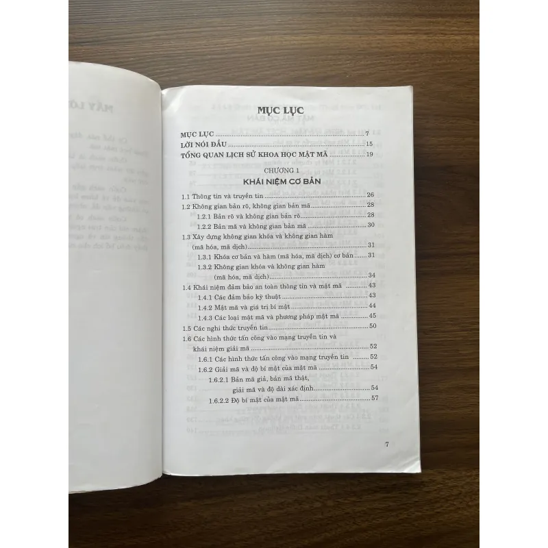 Cơ sở khoa học mật mã 934695