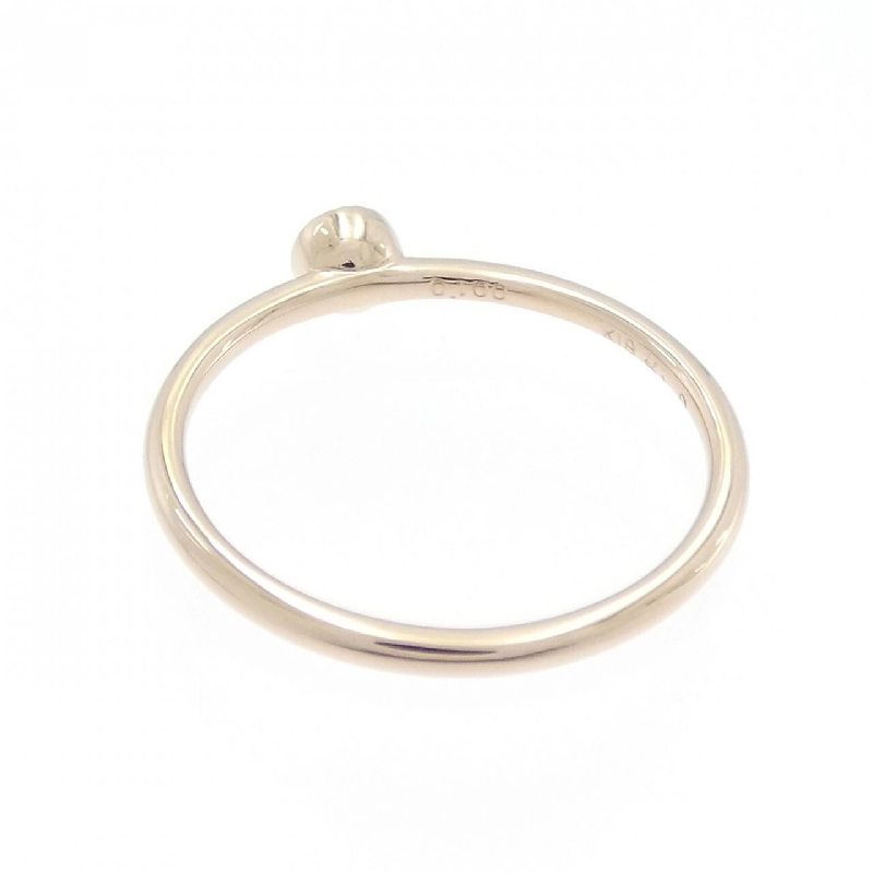 Nhẫn kim cương K18PG Solitaire 0.100CT 669677