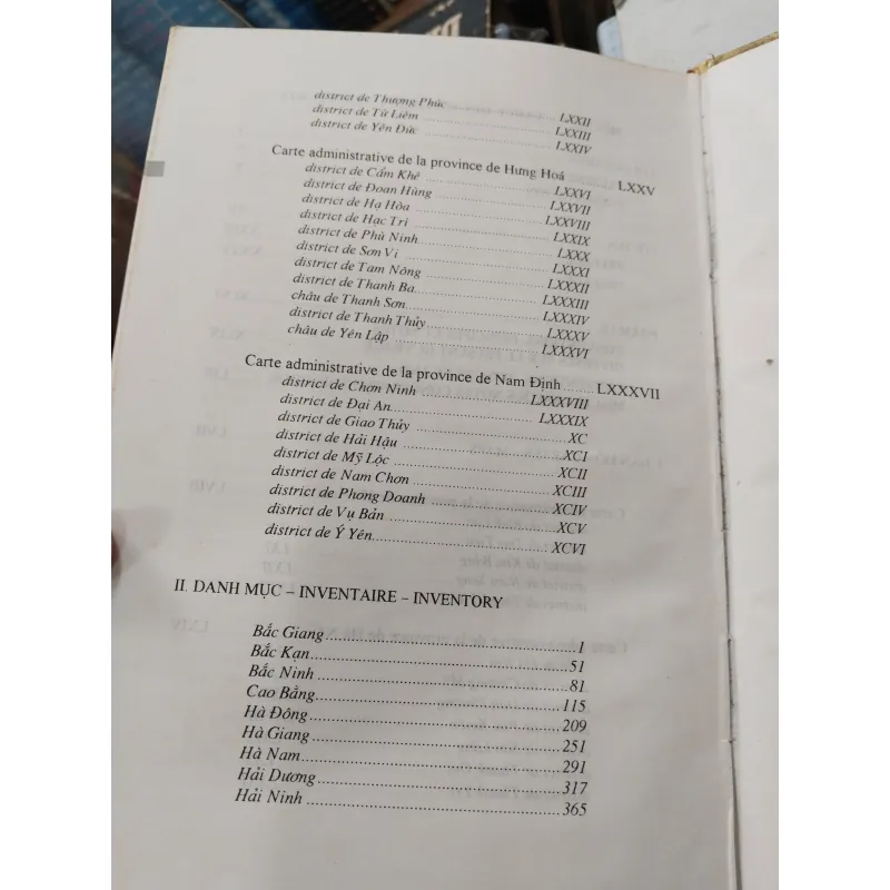 ĐỊA DANH VÀ TÀI LIỆU LƯU TRỮ VỀ LÀNG XÃ BẮC KỲ  957106