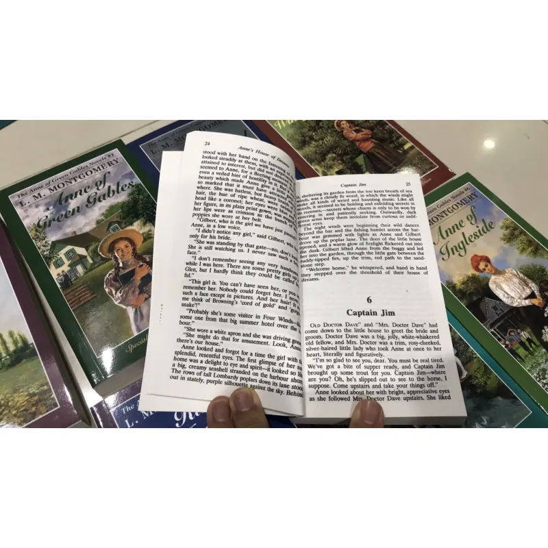Truyện - Anne of Green Gables Complete - No box 8 books 426880