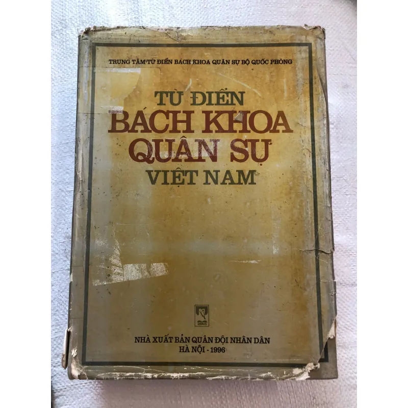 Từ điển Bách khoa Quân sự Việt Nam -  bìa cứng, khổ lớn, rất dày, in năm 1996 703295
