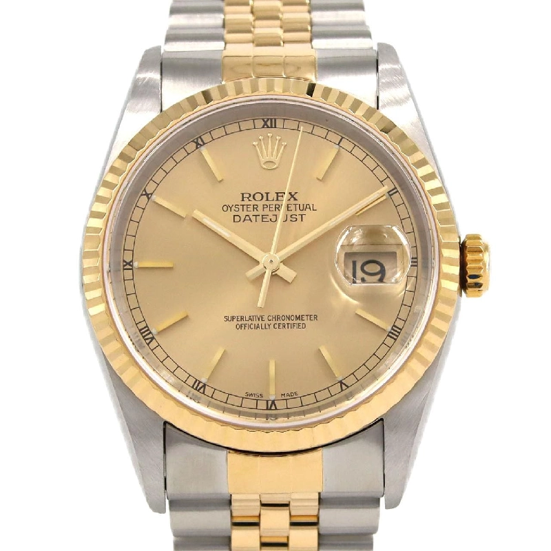 Đồng hồ Rolex Datejust 16233 SSxYG tự động K số - Hàng hiệu chính hãng 887624