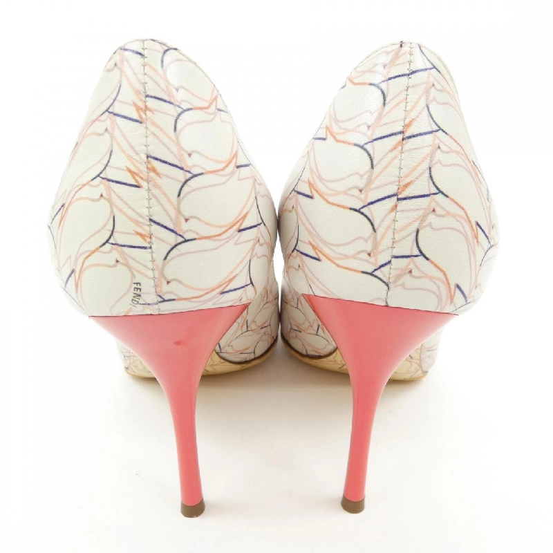 【Mã giảm giá】Giày cao gót FENDI 660908