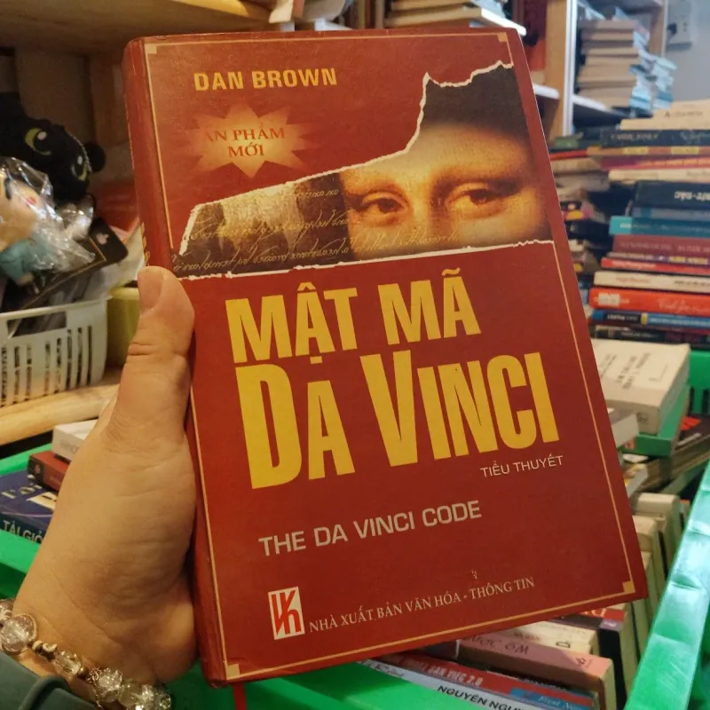 Mật mã Da Vinci - Dan Brown (Bìa cứng, real) 536637