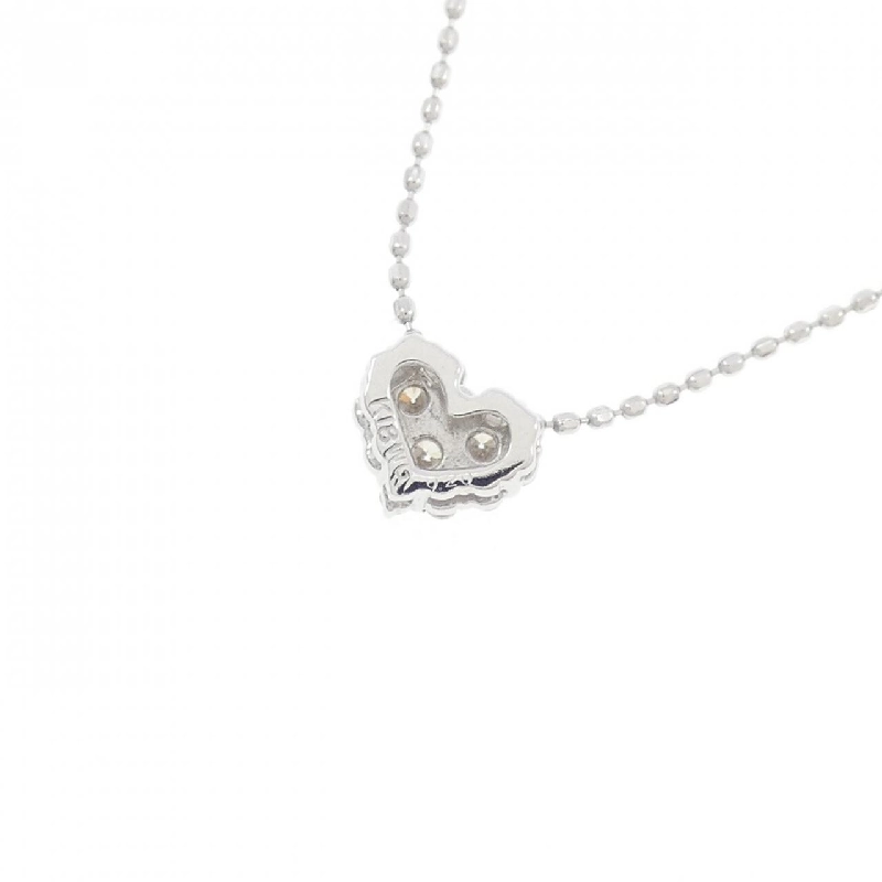 K18WG Dây chuyền kim cương hình trái tim 0.20CT - Hàng hiệu Chính hãng 858675