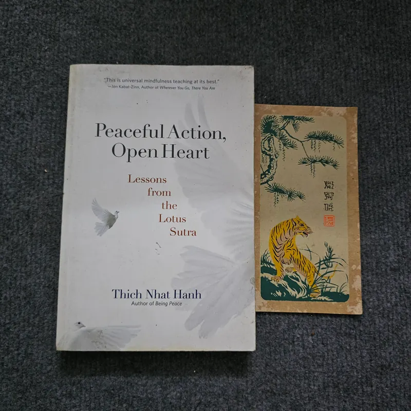 Peaceful action, open heart - Thích Nhất Hạnh 740773