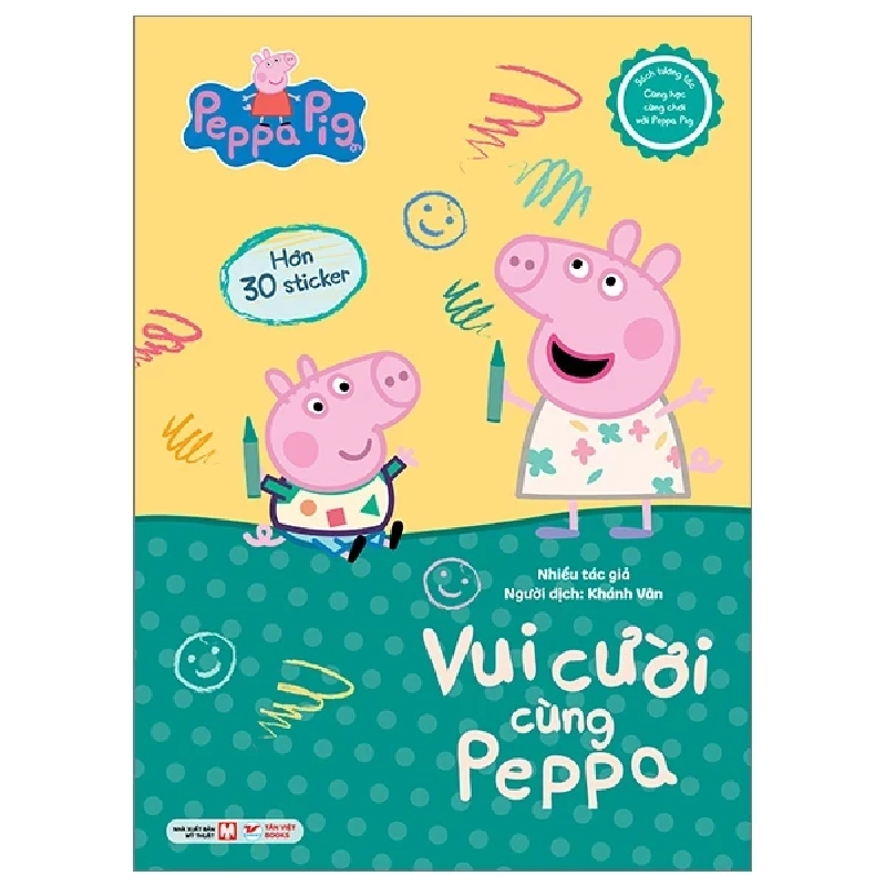 Sách Tương Tác - Cùng Học Cùng Chơi Với Peppa Pig - Vui Cười Cùng Peppa - Nhiều Tác Giả ASB.PO Oreka Blogmeo 230225 389761