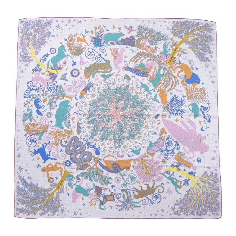 HERMES SOUS LE CHARME D'ORPHEE H244177S Khăn choàng - Hàng hiệu Authentic 832289