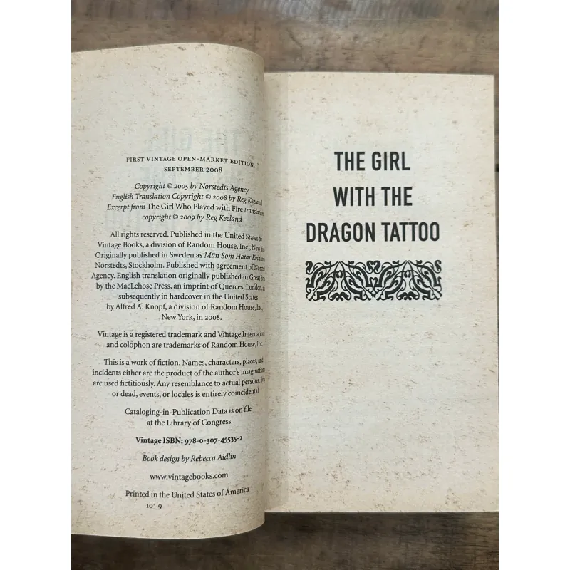 The Girl With the Dragon Tattoo - Stieg Larsson 735480