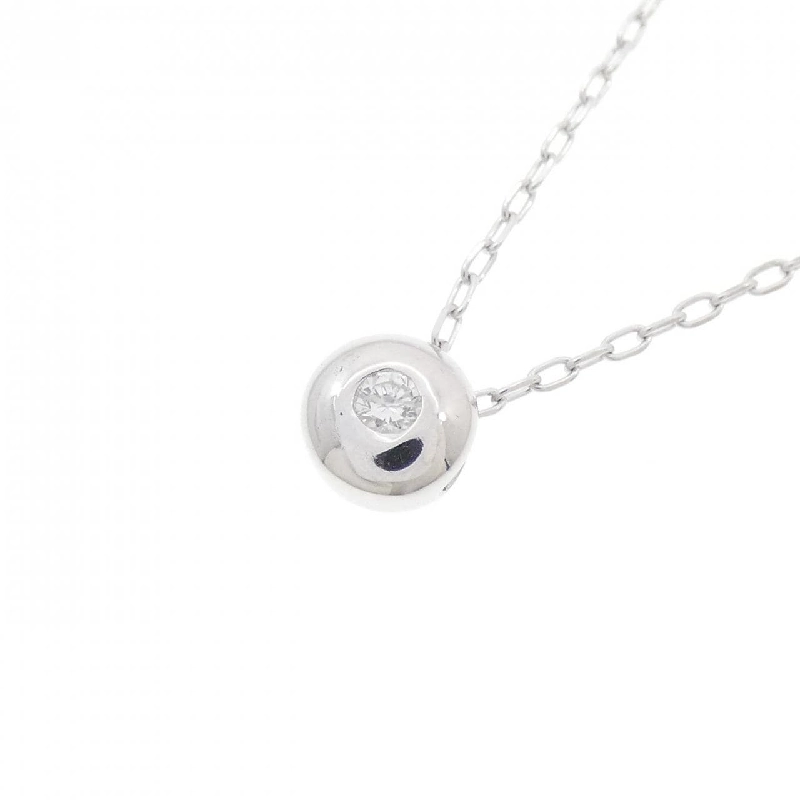 K18WG Dây chuyền kim cương 0.05CT - Hàng hiệu Chính hãng 862853