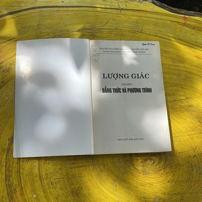 LƯỢNG GIÁC ĐẲNG THỨC VÀ PHƯƠNG TRÌNH- CỰC TRỊ VÀ CÁC BÀI TOÁN TRONG TAM GIÁC 734207