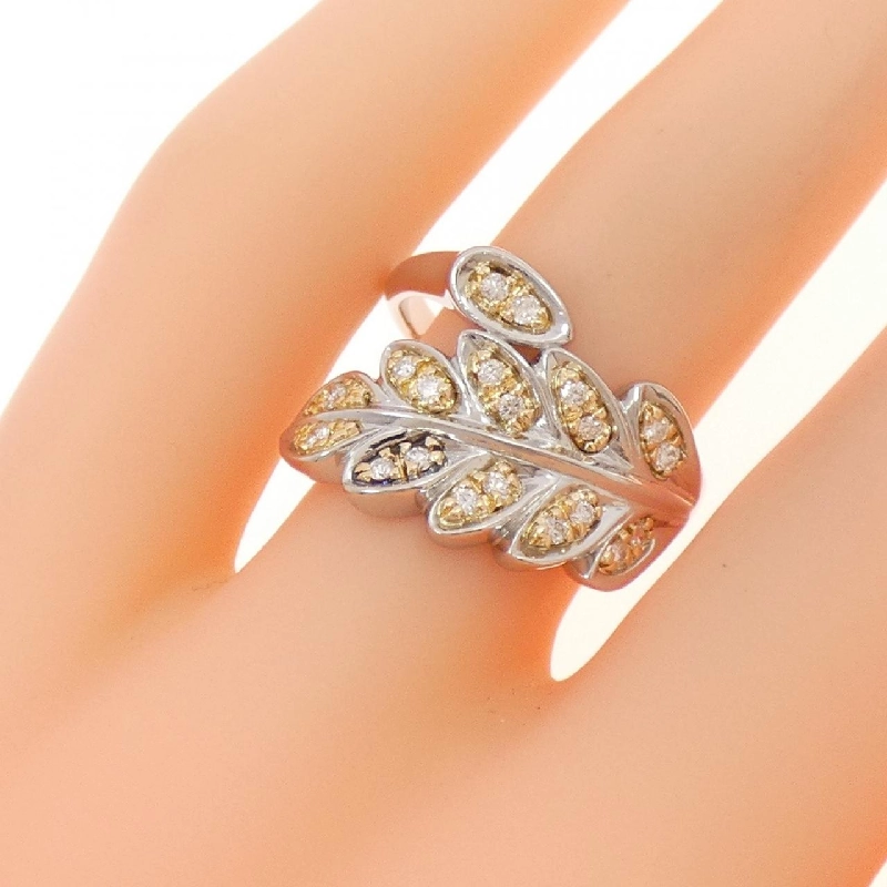 Nhẫn kim cương PT900/K18YG 0.20CT 670433