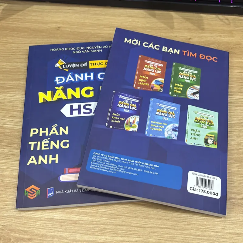 Đánh giá năng lực HSA phần tiếng anh  733888