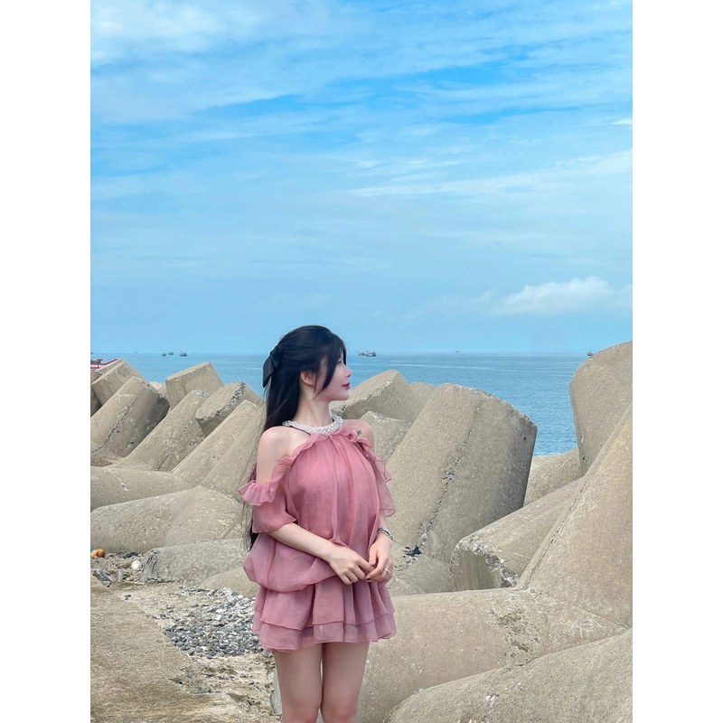 Áo tiểu thư hồng  530471
