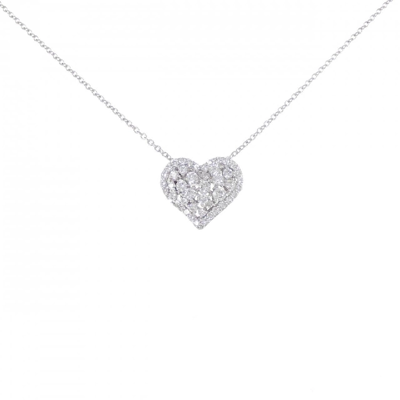 Ponte Vecchio Dây chuyền trái tim kim cương 0.95CT - Hàng hiệu Authentic 845834