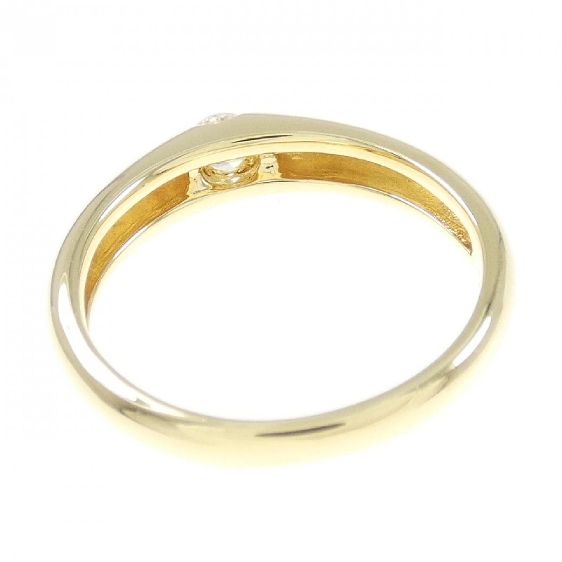 Nhẫn kim cương K18YG 0.14CT 670616