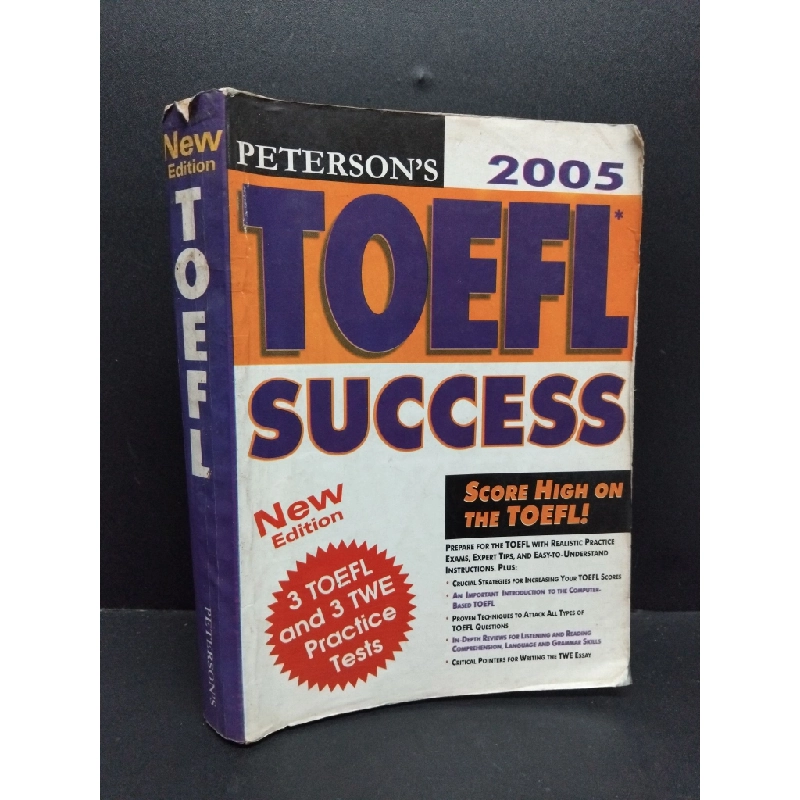 Toefl Success mới 60% ố vàng tróc gáy viết nhẹ HCM1410 NGOẠI VĂN 304262