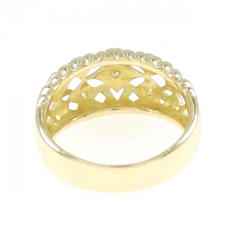 Nhẫn kim cương K18YG 0.13CT - Hàng hiệu Authentic 856033