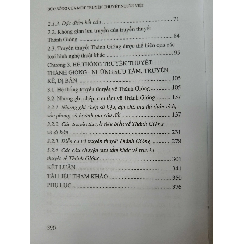 Sức sống của một truyền thuyết người Việt (Qua truyền thuyết Thánh Gióng) - 2025 - 391 trang - Bìa cứng Sách văn học ANTQ3101 909839