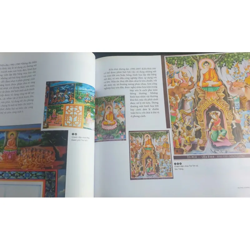 Sách Tranh Tường Khmer Nam Bộ 698073