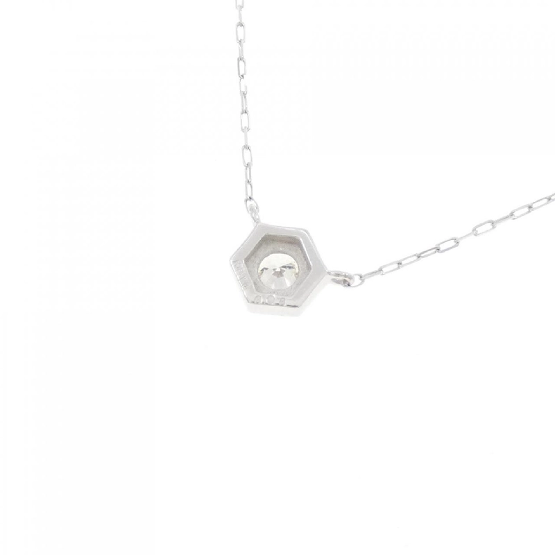 Dây chuyền kim cương K18WG 0.08CT - Hàng hiệu Chính hãng 863452