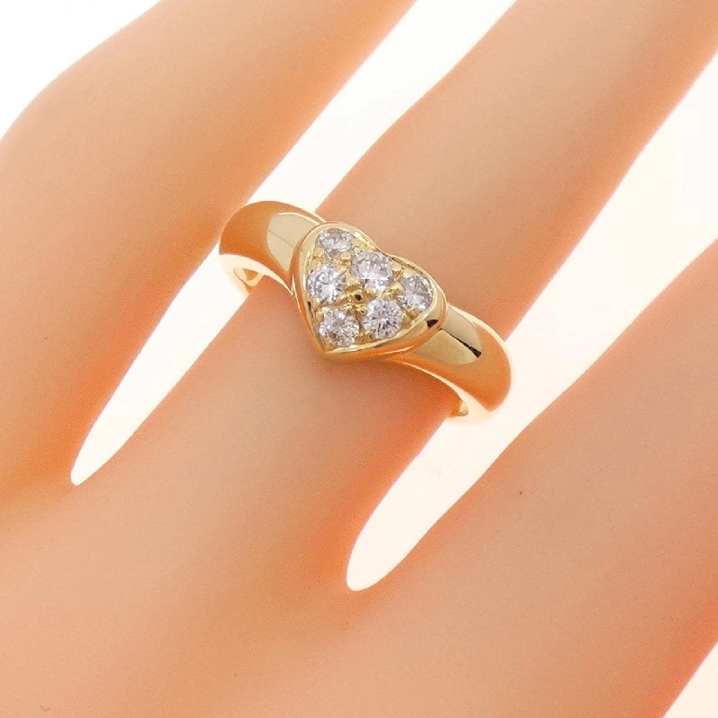 Nhẫn Hình Trái Tim Pave Tiffany - Hàng hiệu Authentic 835404