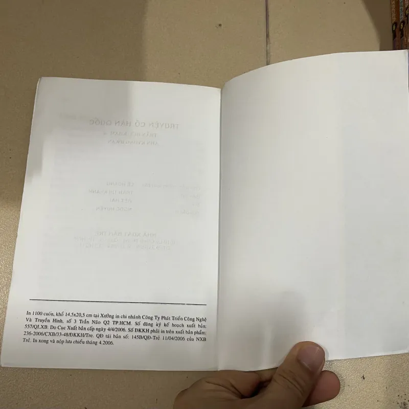 TRUYỆN CỔ HÀN QUỐC - Trần Hữu Kham, Ahn Kyong Hwan (c43) 971444