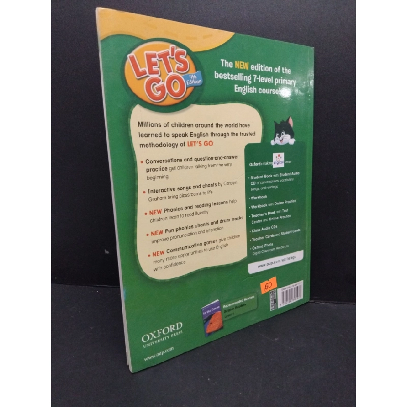 [Phiên Chợ Sách Cũ] Let's go 4 nakata frazier hoskins graham student book 2303 426639