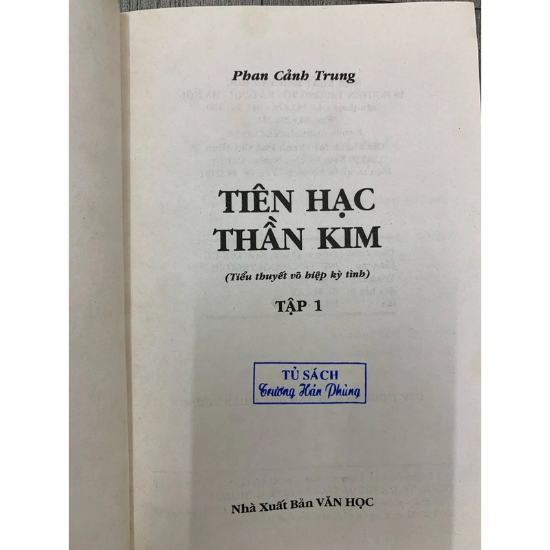 Tiên hạc thần kim - phan cảnh trung. Bộ 9 tập. 4a3 538048