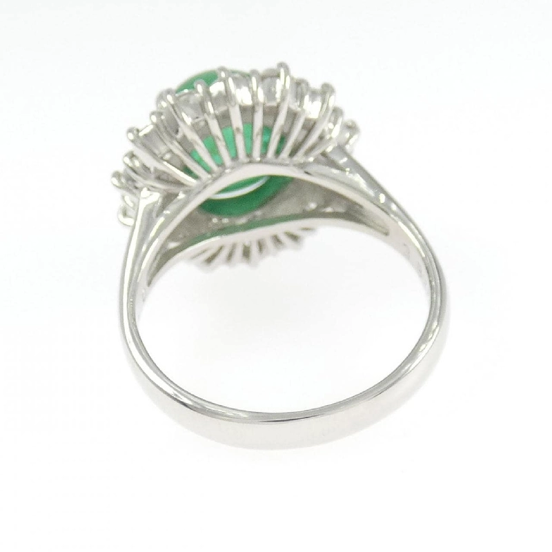 Nhẫn Emerald PT900 3.87CT - Hàng hiệu Chính hãng 854264