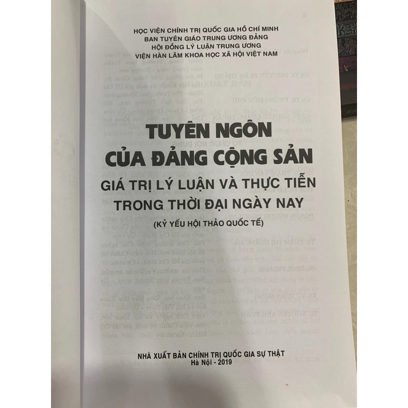 TUYÊN NGÔN CỦA ĐẢNG CỘNG SẢN: GIÁ TRỊ LÝ LUẬN VÀ THỰC TIỄN TRONG THỜI ĐẠI NGÀY NAY 537988