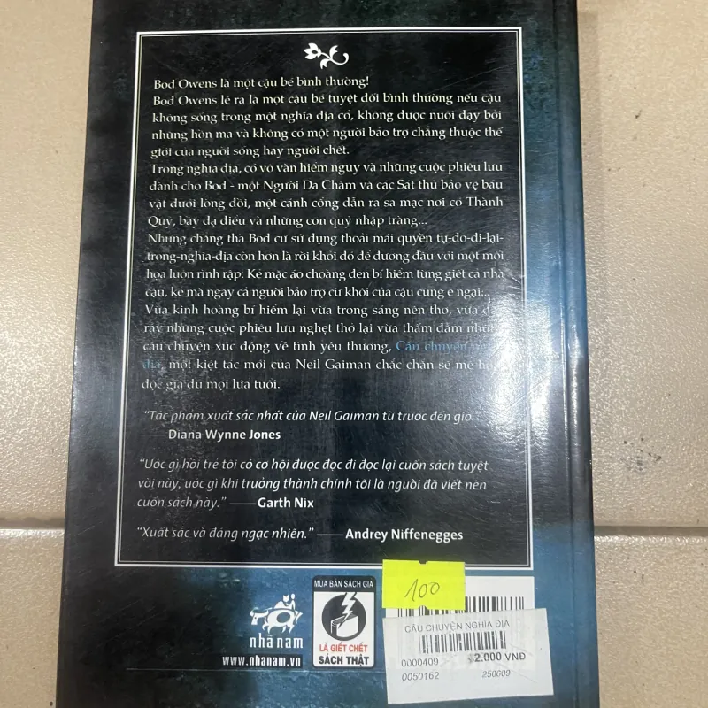 CÂU CHUYỆN NGHĨA ĐỊA - Neil Gaiman (c47) 928070