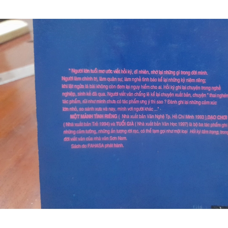 Sơn Nam - TUỔI GIÀ 550158