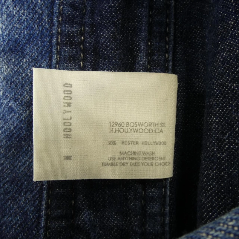 Áo khoác denim N.HOOLYWOOD - Hàng hiệu Authentic 888877