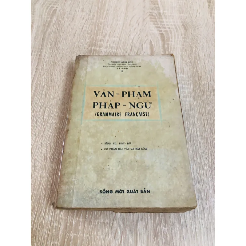 VĂN PHẠM PHÁP NGỮ 971808