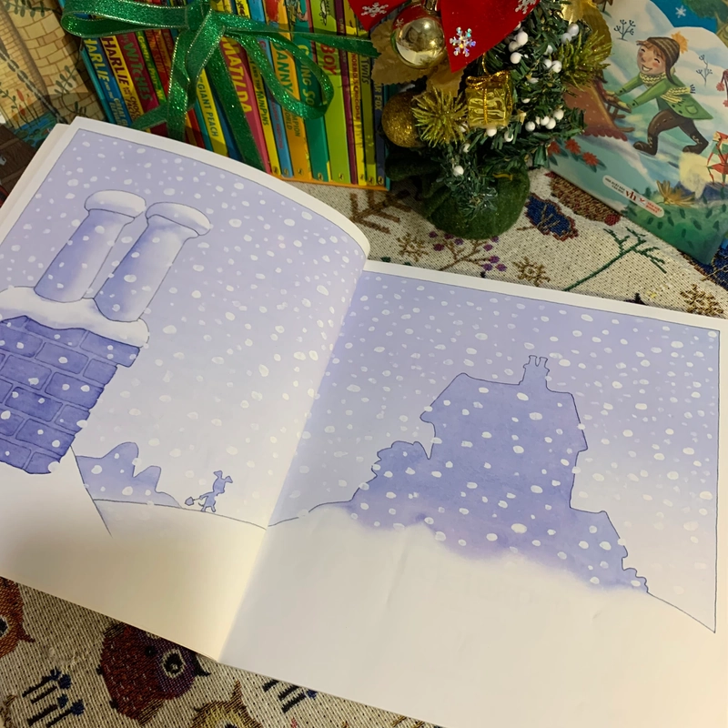 Sách tranh Kipper's Christmas Eve, Used, 90%, Picture Book For Kids, Quà tặng Mori 357411