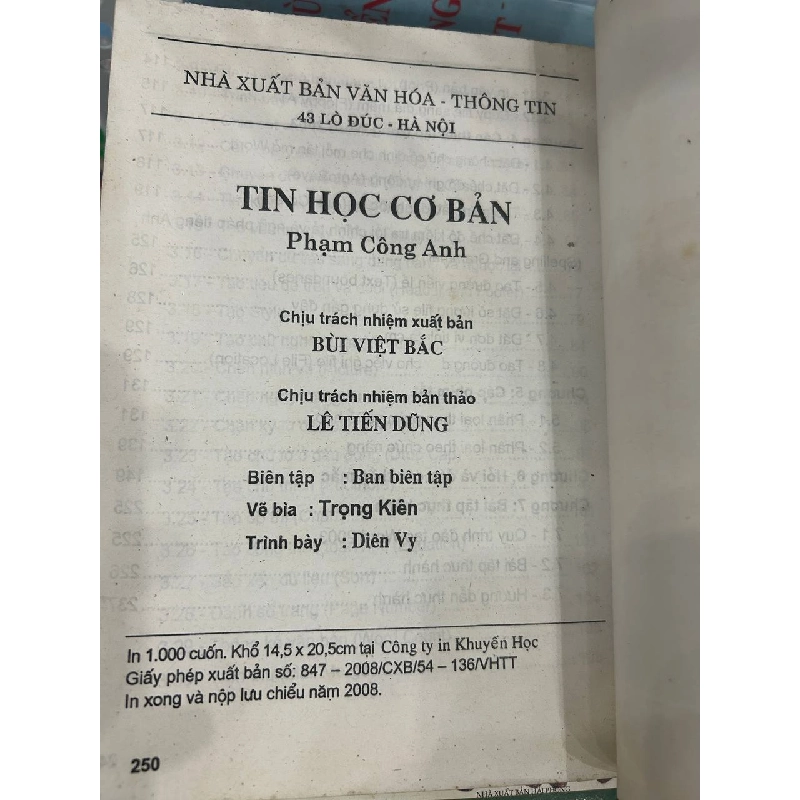 Tin học cơ bản - Microsoft Word 2003 - Phạm Công Anh 1062940