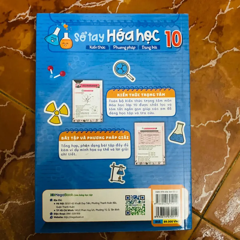 Sổ Tay Kiến Thức - Phương Pháp - Dạng Bài Hóa Học 10#HATRA 993671