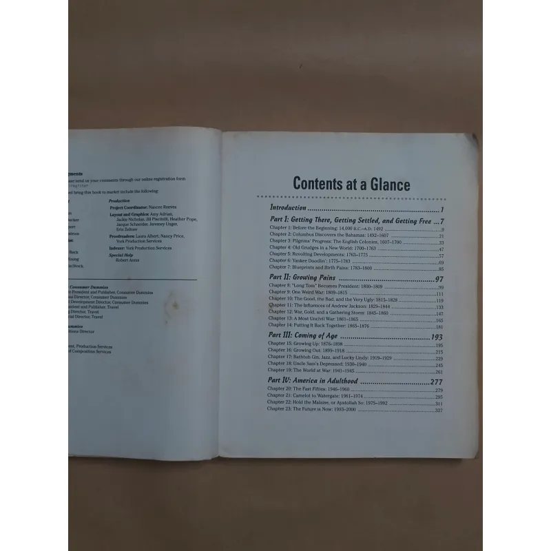 U.S. History For Dummies 990280