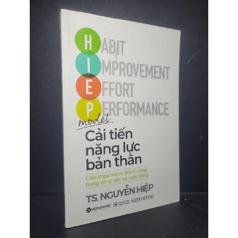 HIEP Cải tiến năng lực bản thân mới 90% bẩn nhẹ TS.Nguyễn Hiệp HCM0906 KỸ NĂNG Blogmeo21025 582011