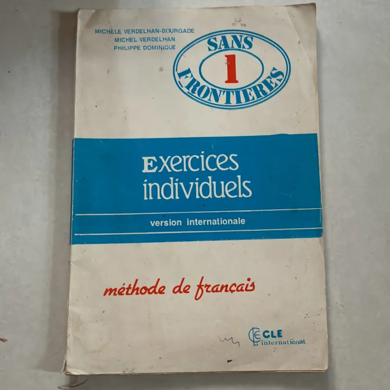 San frontieres 1: Exercices individuels 800672